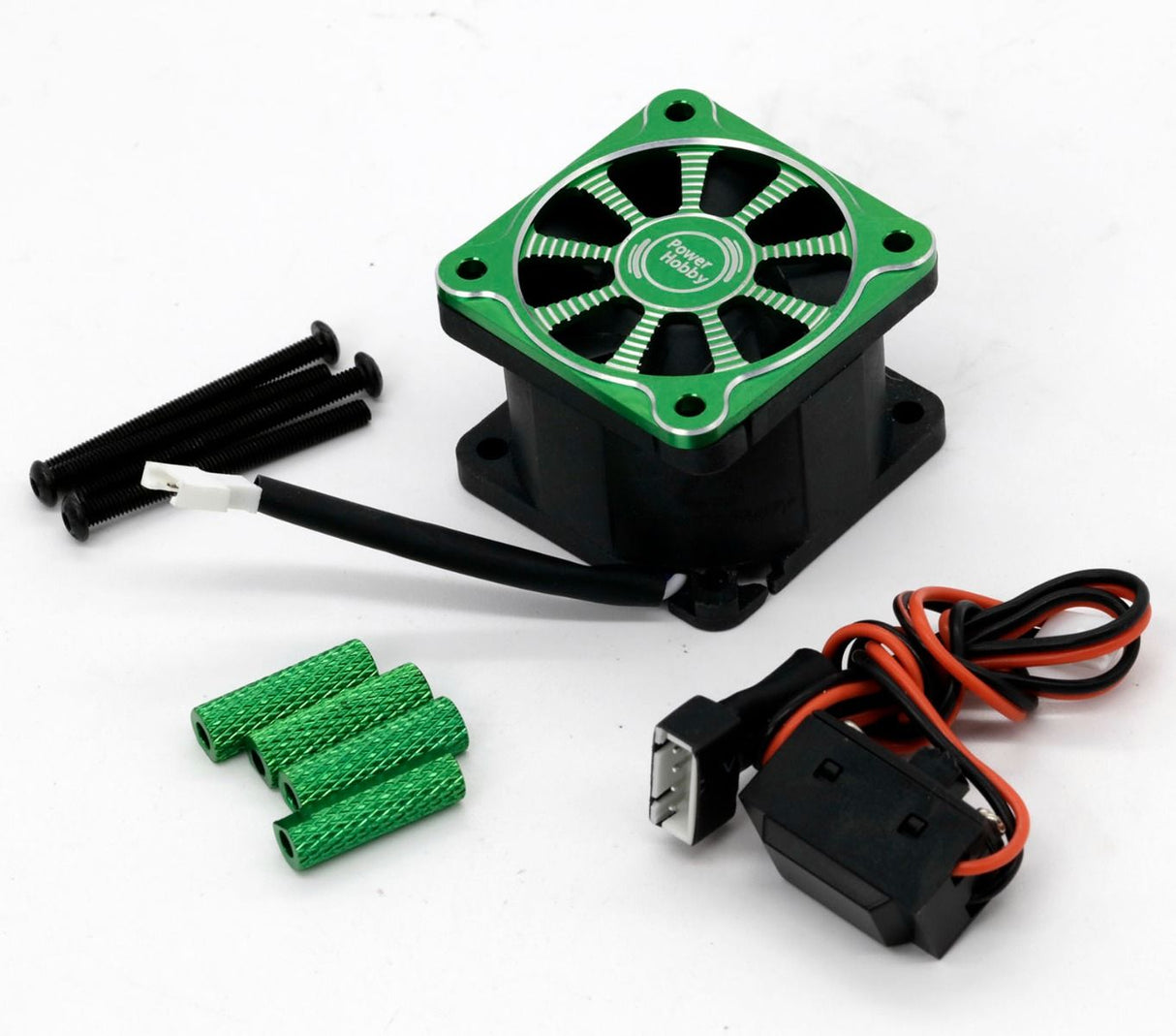 Powerhobby PHF117-Green Twister Castle Mamba XLX ESC High Speed Aluminum Fan