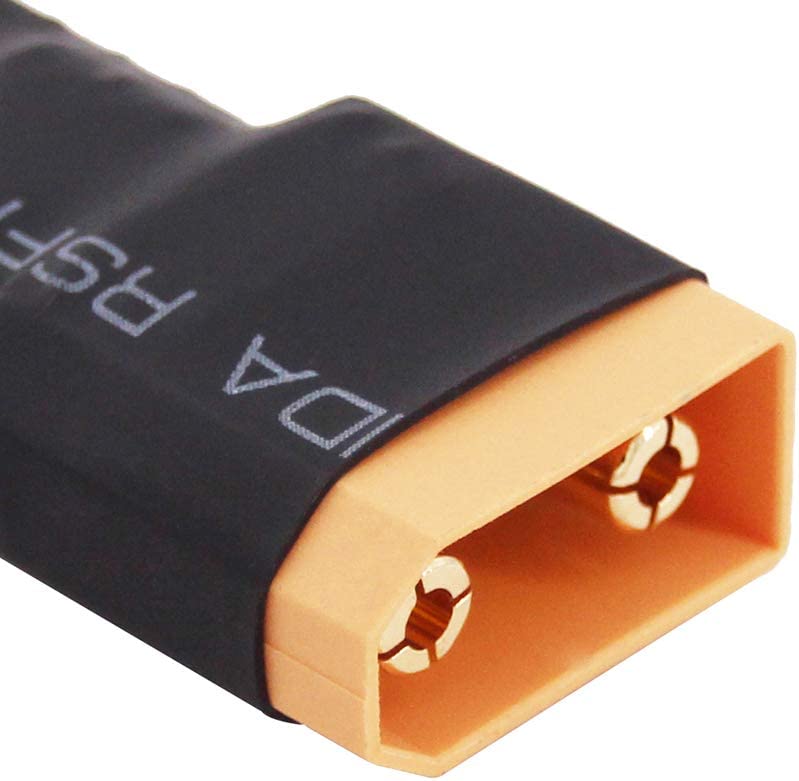 IslandHobbynut Traxxas TRX Femelle Vers XT90 Mâle Adaptateurs Sans Fil (2) PACK