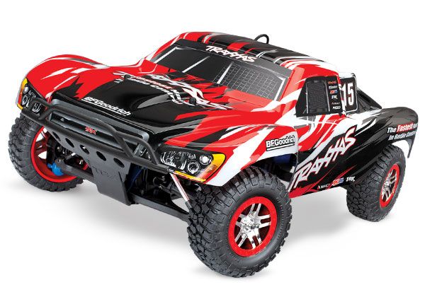 TRAXXAS 59076-3 SLAYER PRO 4X4 RTR CON TSM ROJO