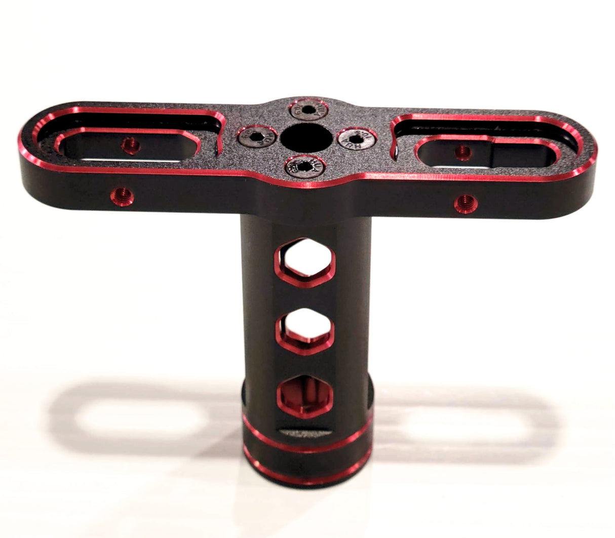 IRonManRc 17mm T-Handle Wheel Wrench BLACK/RED