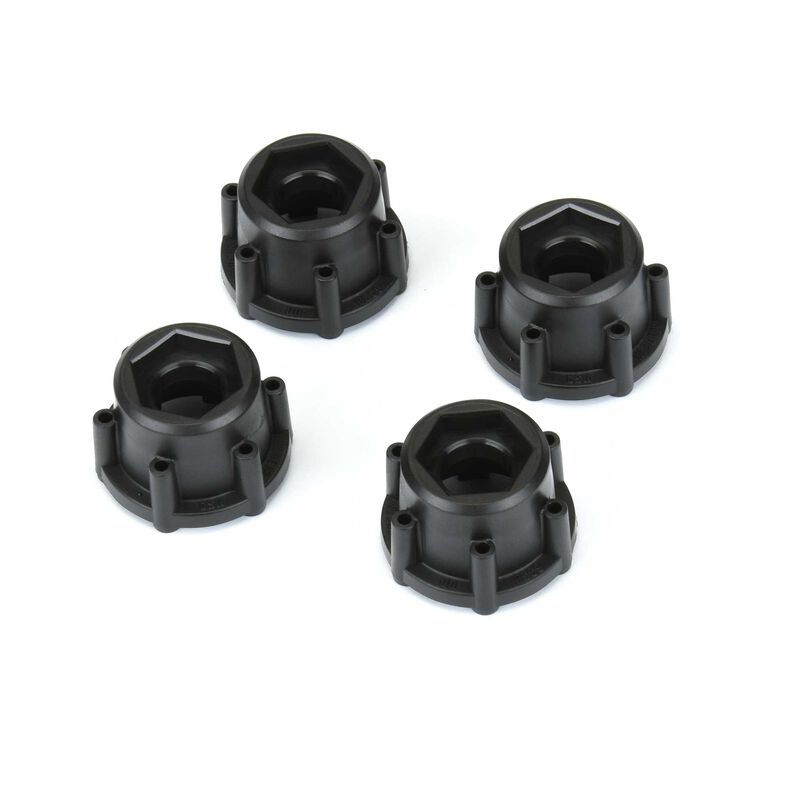 PROLINE PRO633600 6x30 to 17mm Hex Adapters: 6x30 2.8" Wheels
