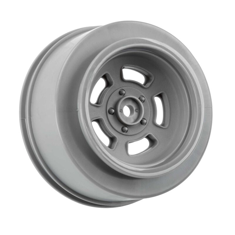 1/10 Slot Mag Drag Spec 2.2"/3.0" Wheels, Stone Gray (2): Slash 2WD Rear, Slash