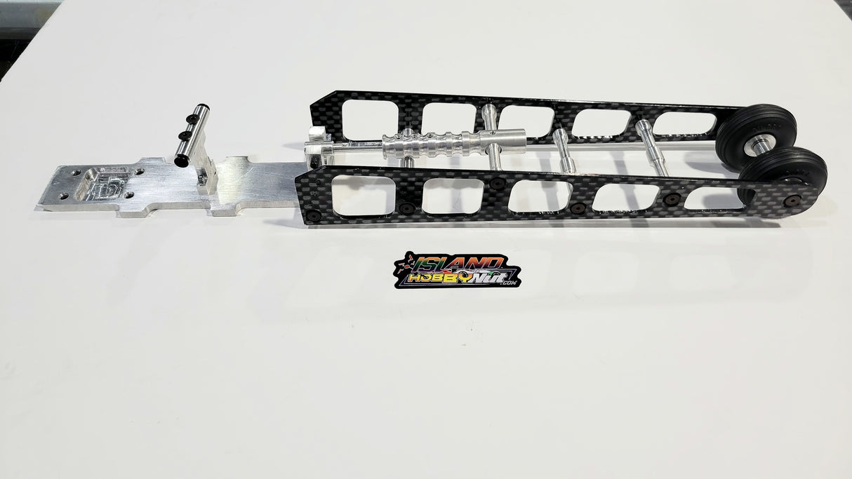 Barra con ruedas doble Arrma Felony totalmente ajustable