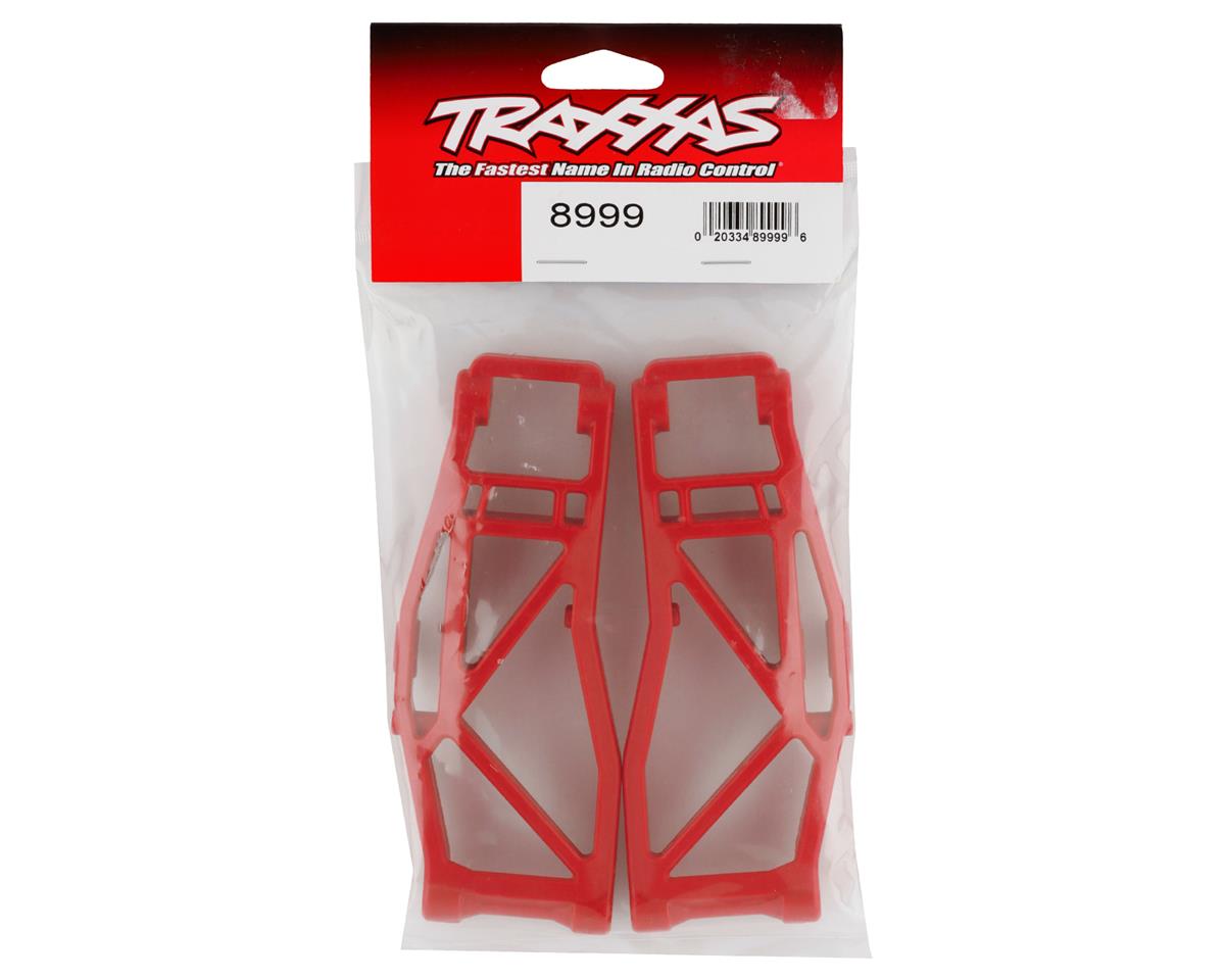 Traxxas 8999R Maxx WideMaxx Lower Suspension Arms (Red) (2)