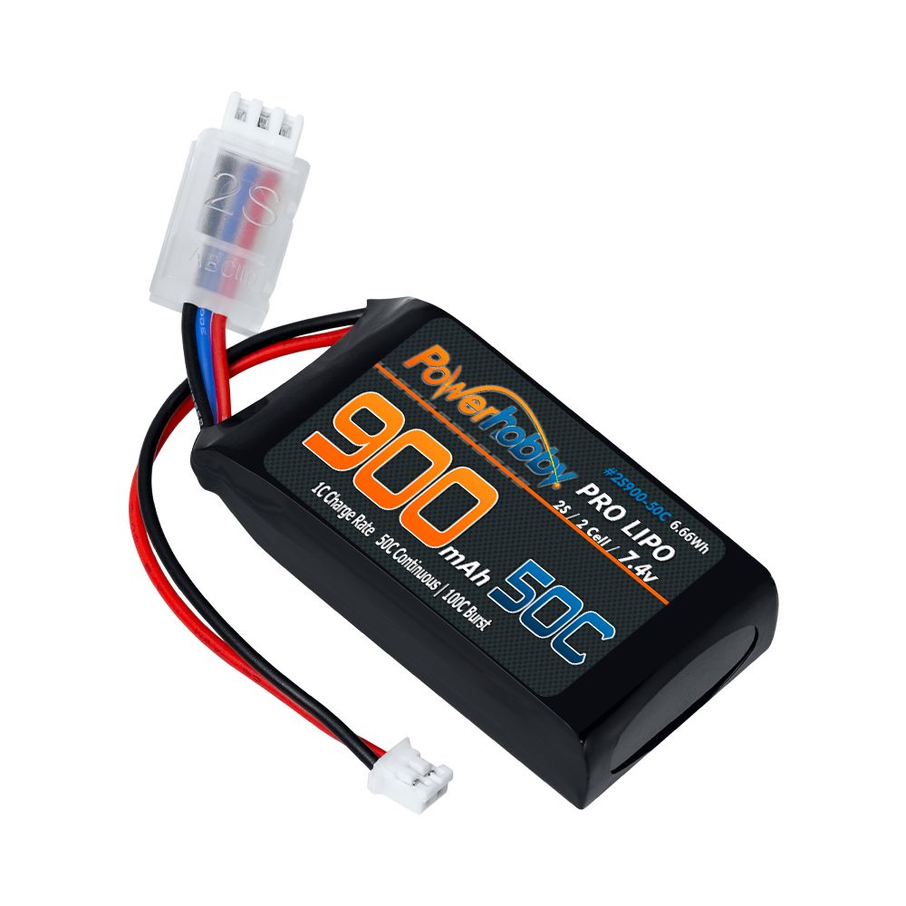 Batería Lipo Powerhobby PHBPH2S900MAH50C 2s 900mah 50C ACTUALIZADA: Axial SCX24
