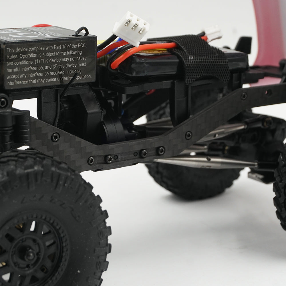 Yeah Racing GRAPHITE CHASSIS FRAME RAILS FOR AXIAL SCX24