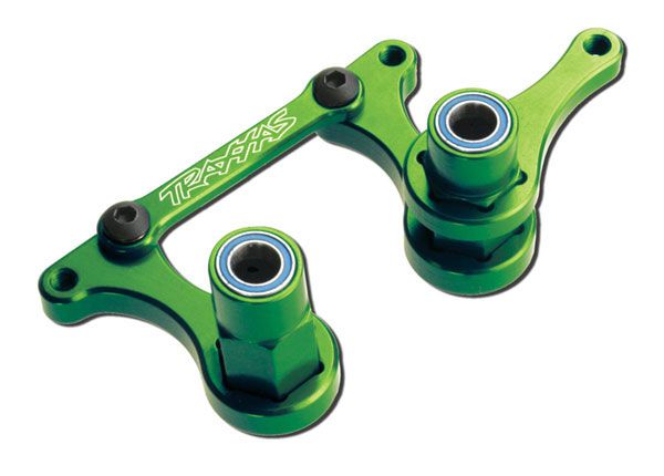 BRANQUERAS TRAXXAS 3743G/DRAGLINK ALUMINIO VERDE