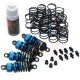 SHOCK-GEAR 55MM DAMPER SET FOR 1/10 RC TOURING CAR BLUE DSG-0055BU