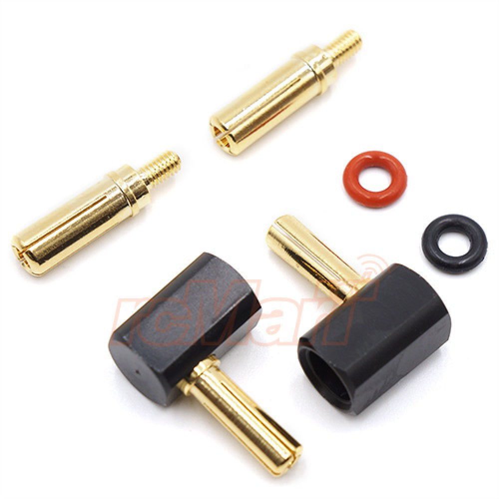 Yeah Racing  WPT-0121 ANGLE TYPE 4MM & 5MM CONNECTOR PLUG