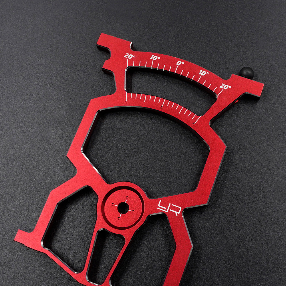 Yeah Racing YT-0140RD UNIVERSAL SET UP SYSTEM VER.3 FOR 1/10 ON ROAD RED