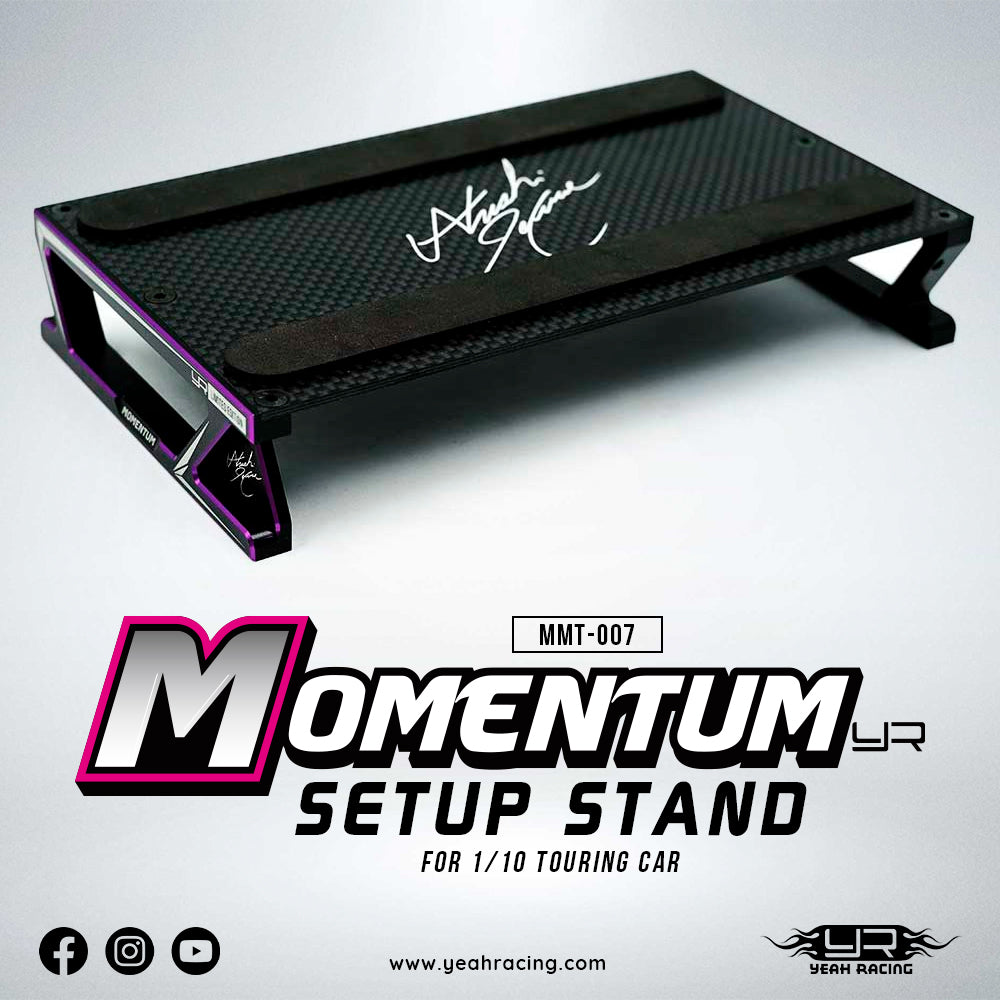 Yeah Racing MMT-007 MOMENTUM 7075 ALUMINUM CAR SETUP STAND FOR 1/10 TOURING CAR