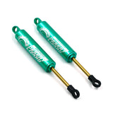 Yeah Racing  DDL-100GN 100MM DESERT LIZARD TWO STAGE INTERNAL SPRING DAMPER PAIR GREEN FOR CRAWLER