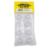 Yeah Racing WL-0168WH PLASTIC WIDE RIM SET 11MM (OFFSET 0 +1 +2 +3) WHITE FOR 1/28 AWD MINI-Z