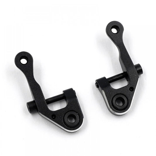 YEAH RACING KY03-005BK ALUMINUM 7075 FRONT UPPER ARMS 1 DEG CAMBER FOR KYOSHO MINI-Z MR03