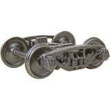 Kadee #756 O S AAR Bettendorf Metal Trucks with 33" Smooth Back Metal P48 Wheels