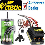 Castle Creations SW4 Sensorless WP ESC SC / SCT + 1410 3800KV Sensor Motor 5MM