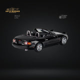 MicroTurbo Eunos Roadster MX-5 Customized Metallic Black 1:64