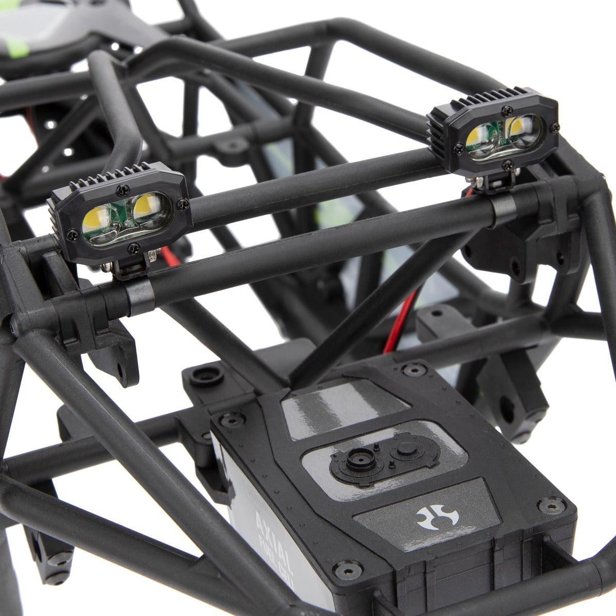 PowerHobby RC 4 Dual LED Lights Headlights Spotlight w/ Controller for 1/10 1/8