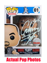 Gabriel Fluffy Iglesias (White Ink, Comedians) 01 - Fluffy Shop Exclusive  [light damage]   **Signed by Gabriel Iglesias**
