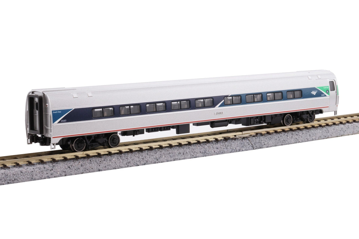 Kato 106-6295 N Amtrak Amfleet II Phase VII Paint Coach 2 Car Set