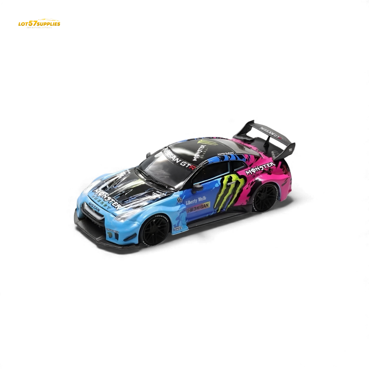Demon King Auto GT-R R35 LBWK Monster Livery 1:64 – Island Hobby Nut