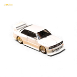 SW BMW E30 M3 LTO Modified - White 1:64