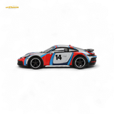 Mini-GT Porsche 911 Dakar Rally 1974 Ice Grey Metallic 1:64