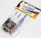 Powerhobby 40mm Tornado High Speed Aluminum RC Cooling Fan Black
