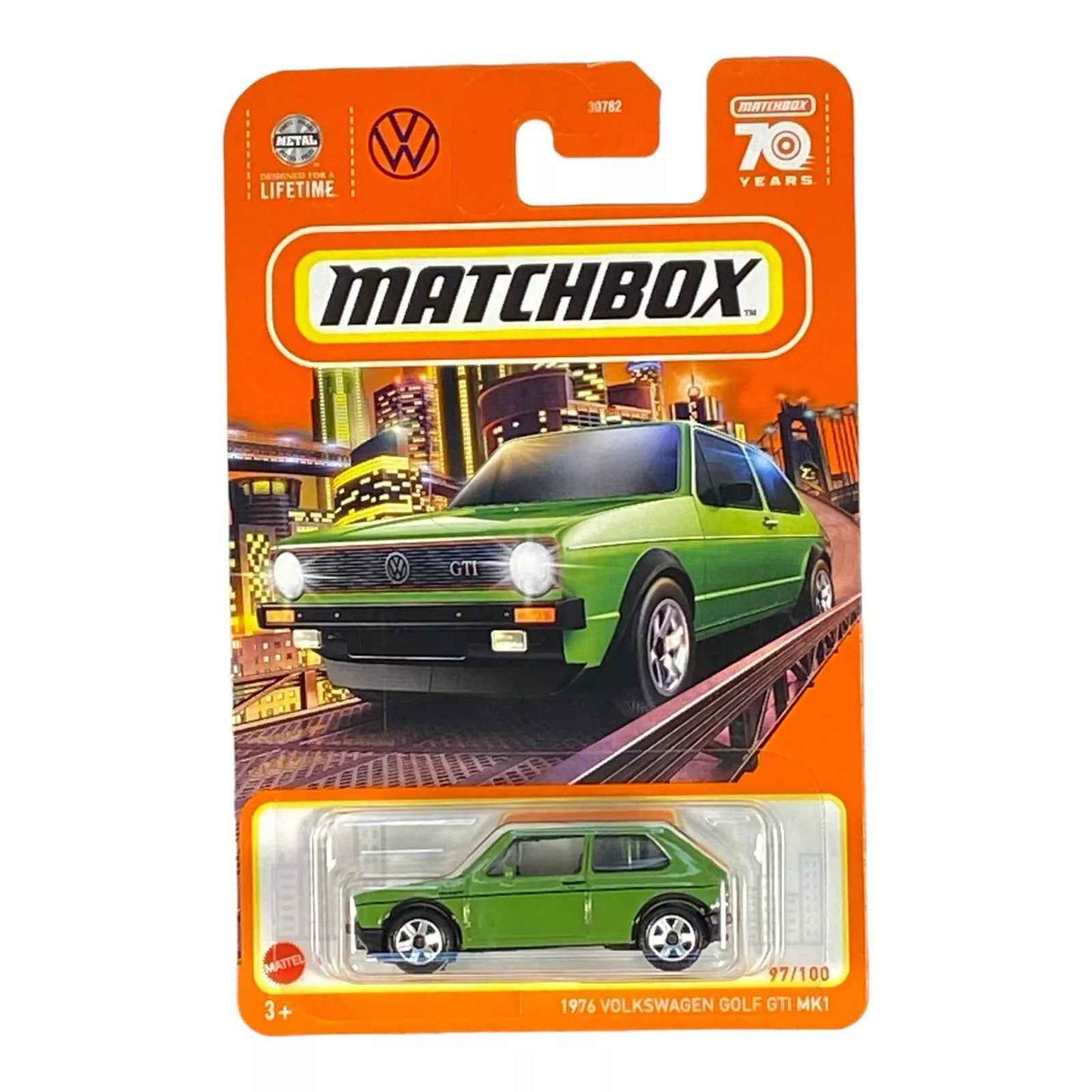 Matchbox 1976 Volkswagen Golf GTI MK1 | Matchbox 70 Years Series 97/100