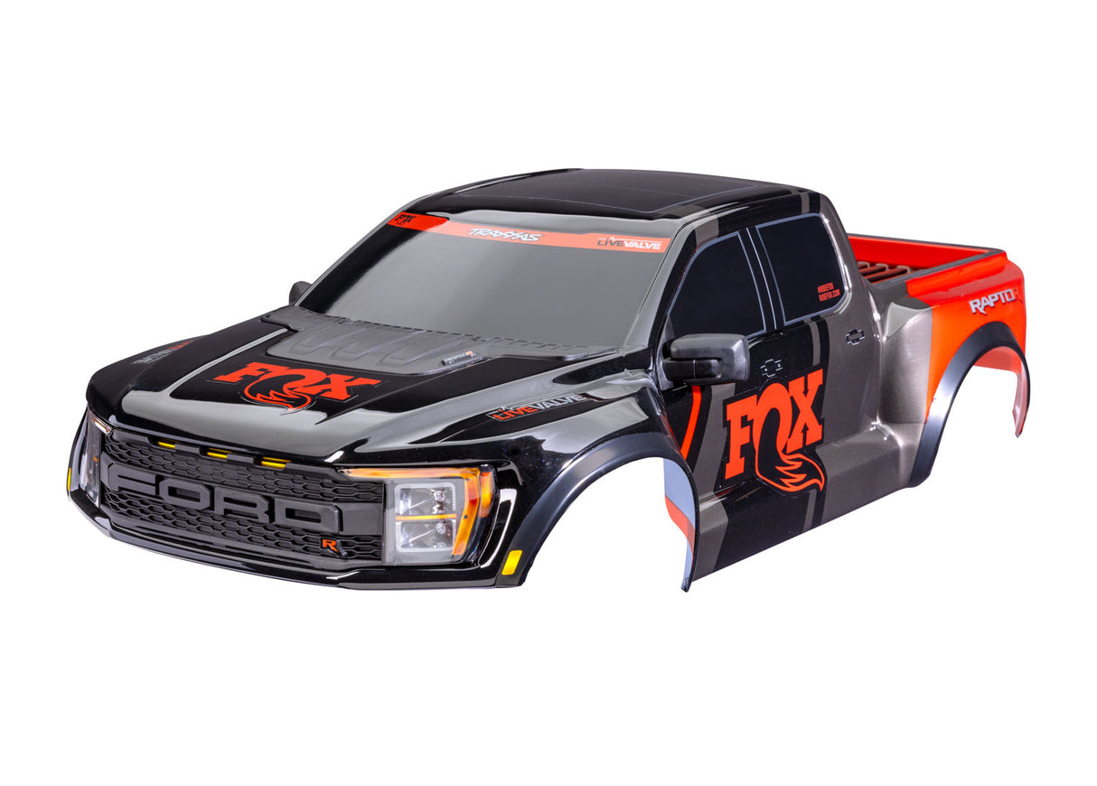 TRAXXAS 10112-FOX BODY RAPTOR R FOX COMPLETE