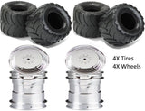 Pro-Line Destroyer 2.6" All Terrain Monster Tires w/ Clod Buster Wheels F/R (4)