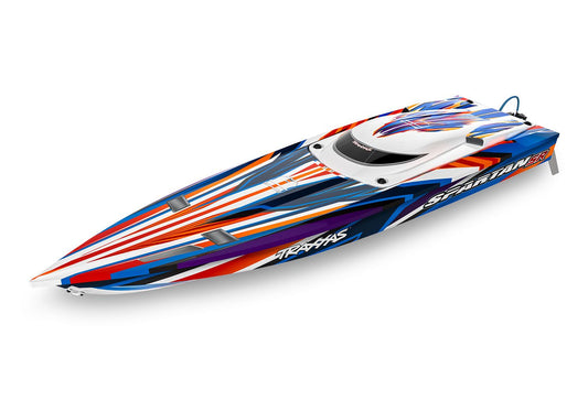 TRAXXAS 103076-4 Spartan SR 36" Brushless Boat ORNG