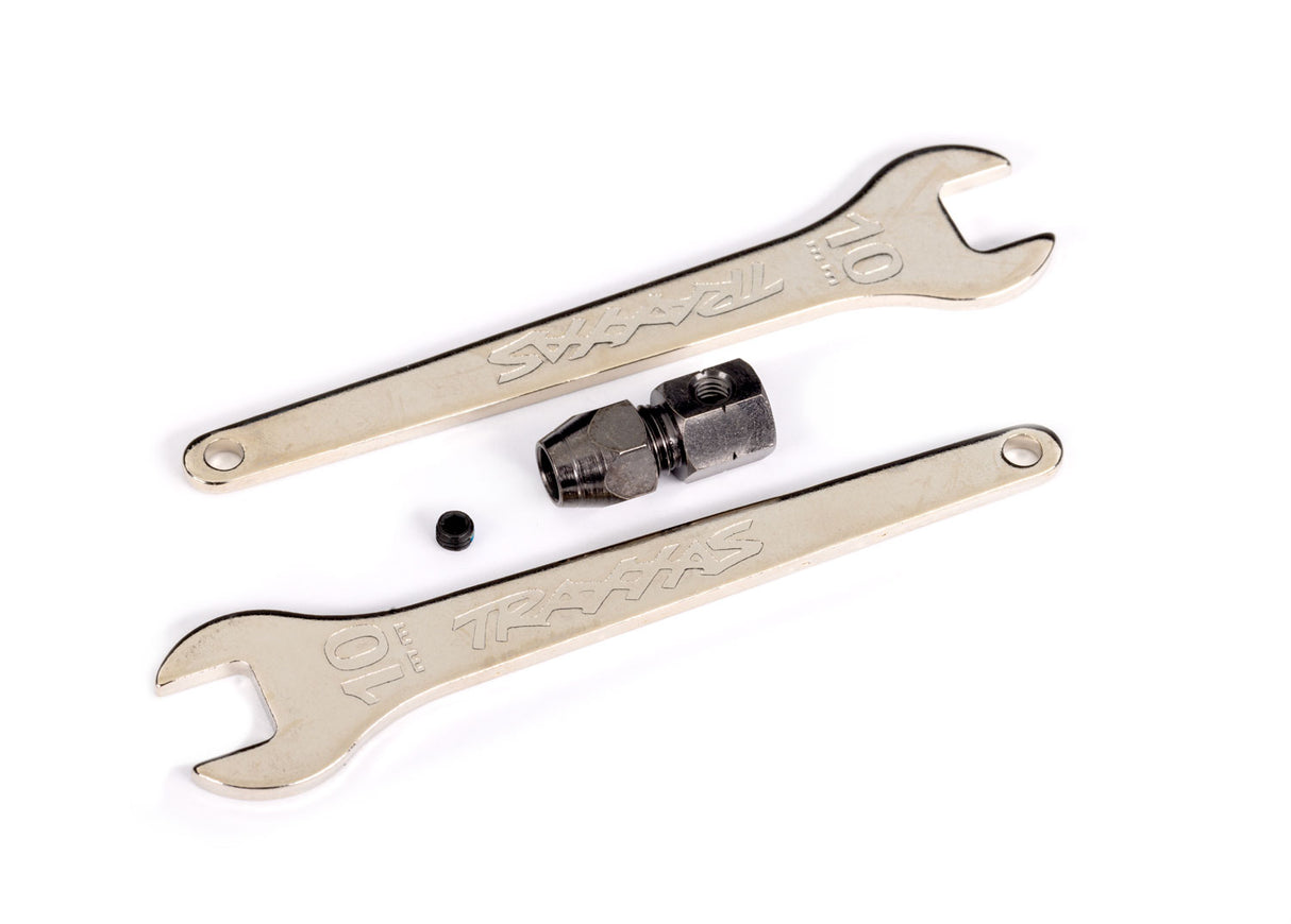 TRAXXAS 10361 MOTOR COUPLER/10MM WRENCH (2)