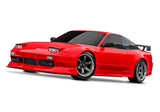 Available In Store Only Traxxas 105247-4-RED 4-Tec Drift Nissan 240SX