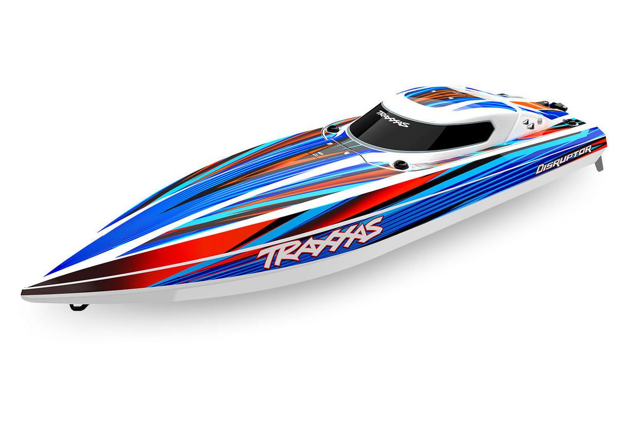 TRAXXAS 106064-4 BLUE Disruptor 4s Boat