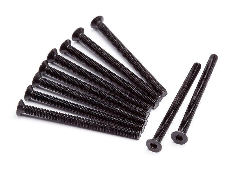 HPI 106427 Flat Head Screw M3x40mm 2.0mm Hex Socket (10) Savage XS Flux/XS SS