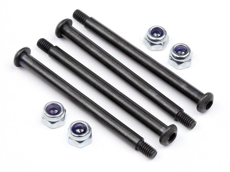 HPI Racing 106712 E-Clip Eliminator Suspension Shaft Set Savage XS SS/XS Flux