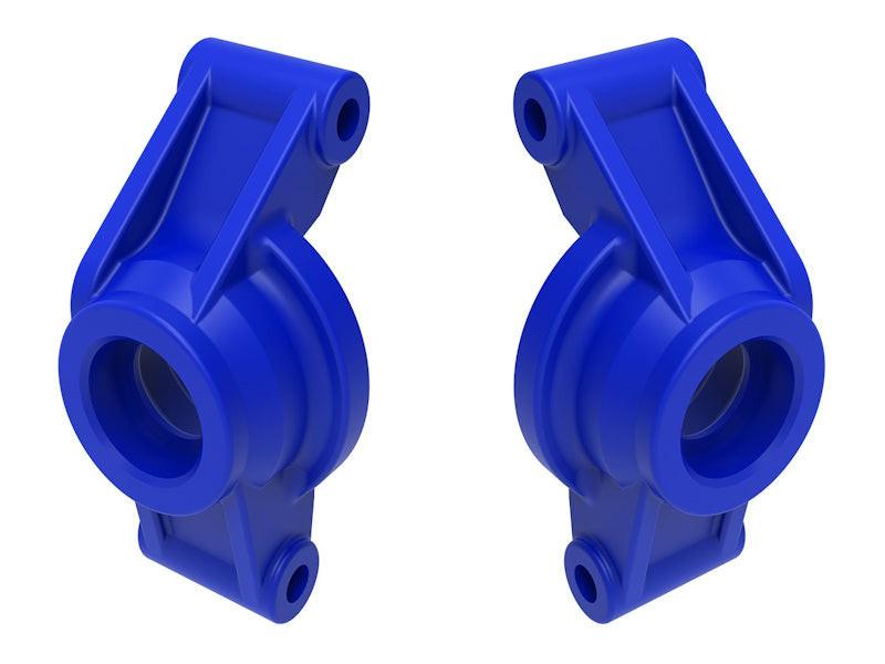 Traxxas 10752-BLUE Carriers Stub Axle (Blue) Rear Left and Right for Min Maxx
