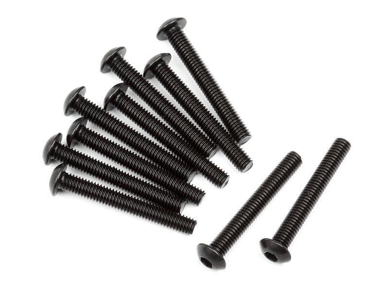 HPI Racing 107894 Button Head Screw M3x22mm (10pcs) Ken Block WR8