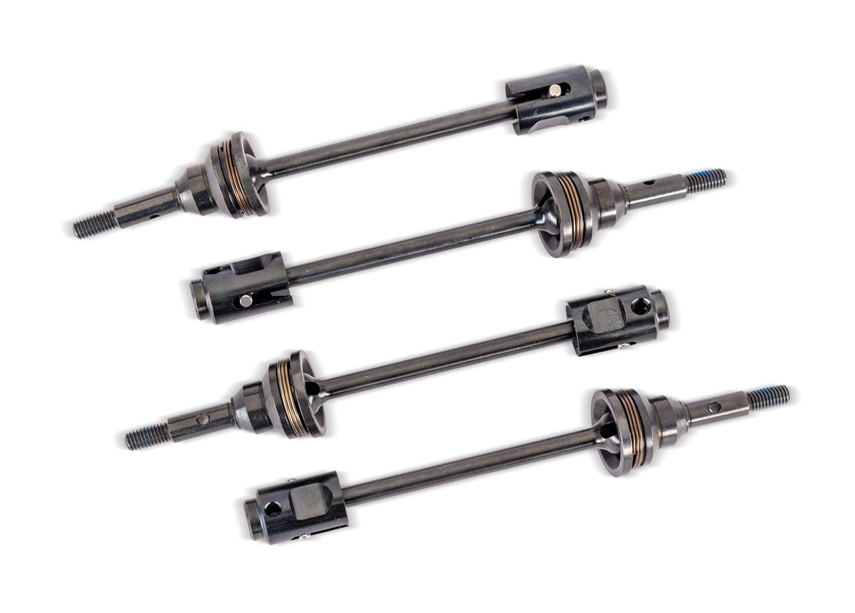 TRAXXAS 10789X WideMaxx Steel CV Driveshafts & Drive Cups (4)