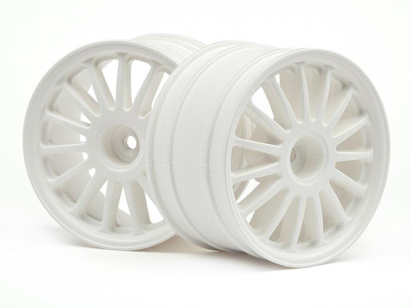 HPI Racing 108075 WR8 Tarmac Wheel White (2.2"/57x35mm/2pcs) Ken Block WR8