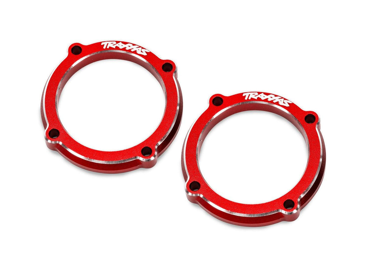 Traxxas 10969-RED Red Aluminum LED Light Pod Retainers (2)