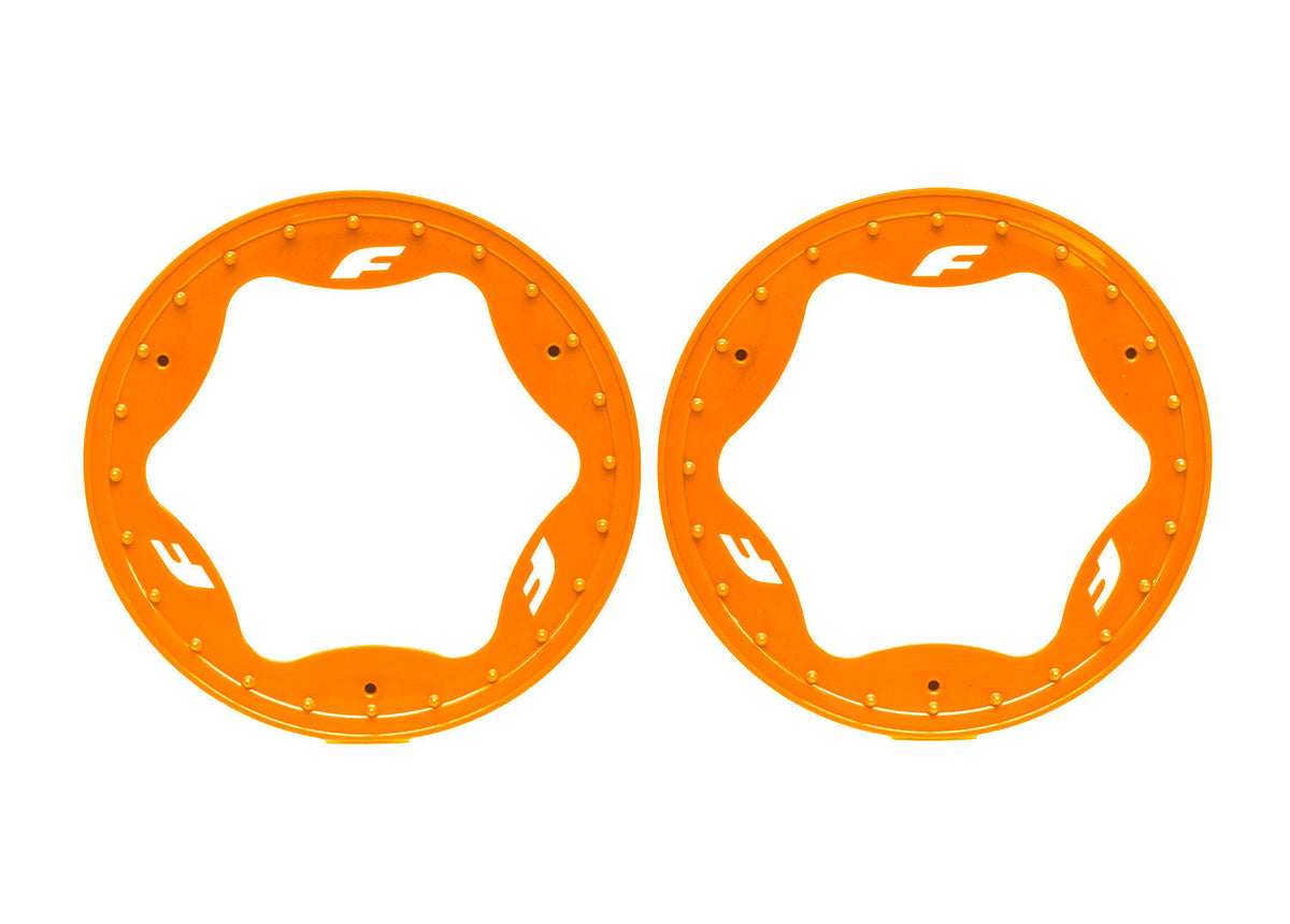 Traxxas 10977-ORNG 3.9" Orange Funco Rear Beadlock Rings