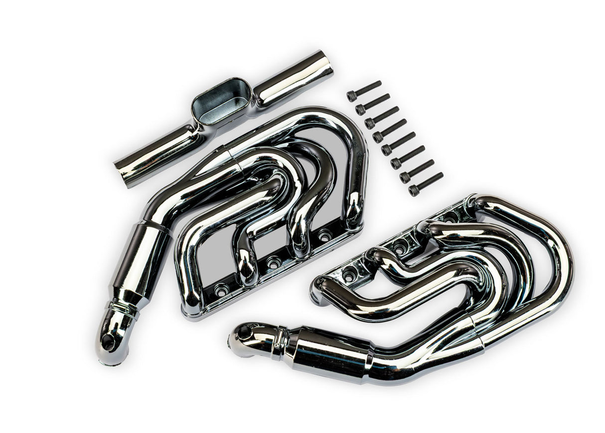 TRAXXAS 10982-BLKCR Pro Scale Sand Car Black Chrome Exhaust Headers