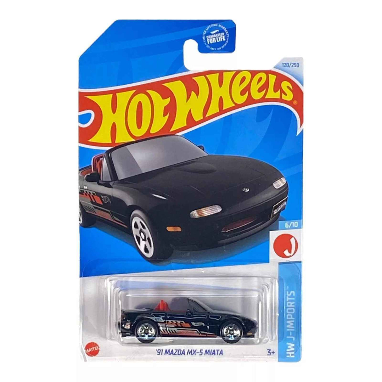 Hot Wheels '91 Mazda MX-5 Miata - J-Imports Series 6/10