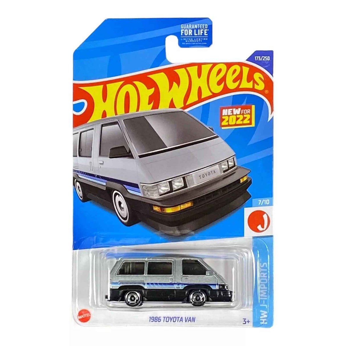 Hot Wheels 1986 Toyota Van - J-Imports Series 7/10