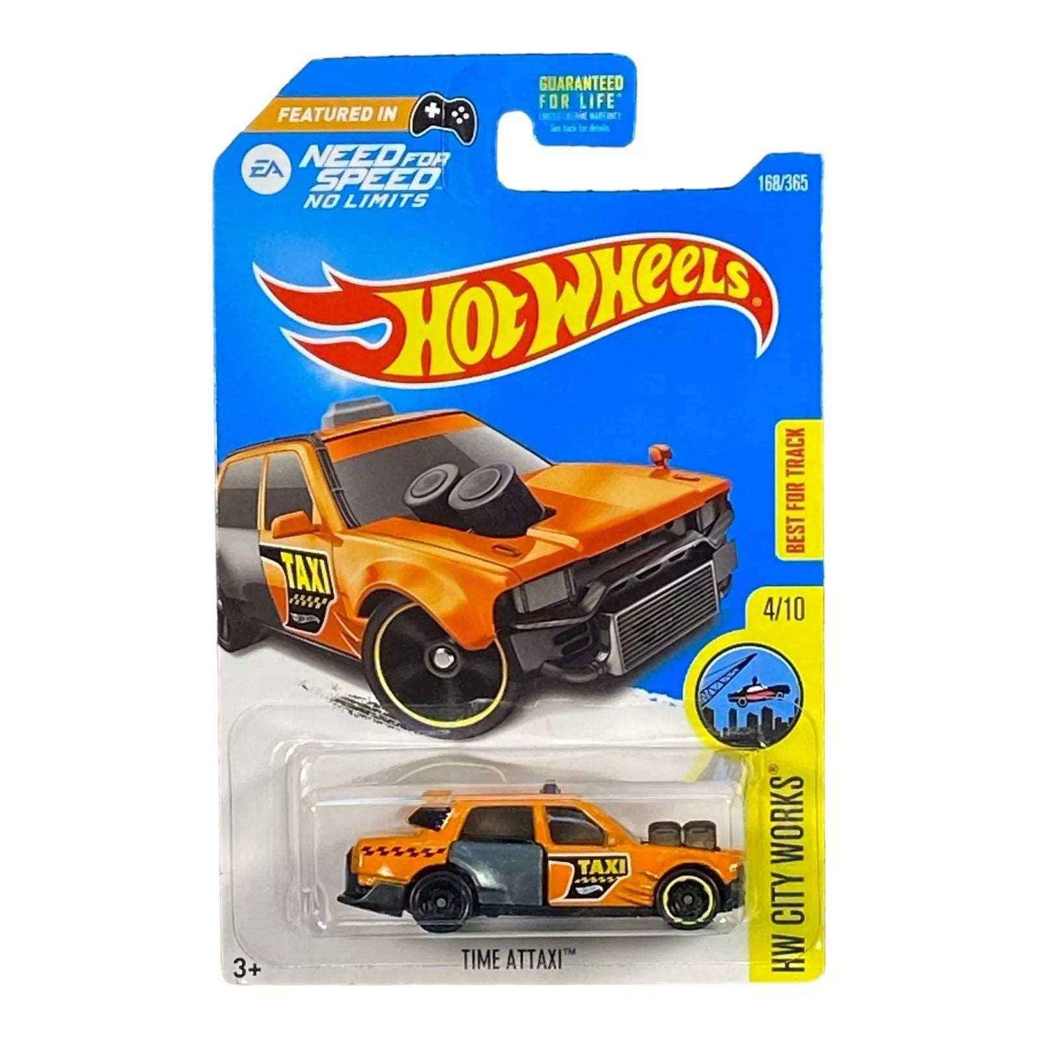 Hot Wheels Time Attaxi City Works 4/10