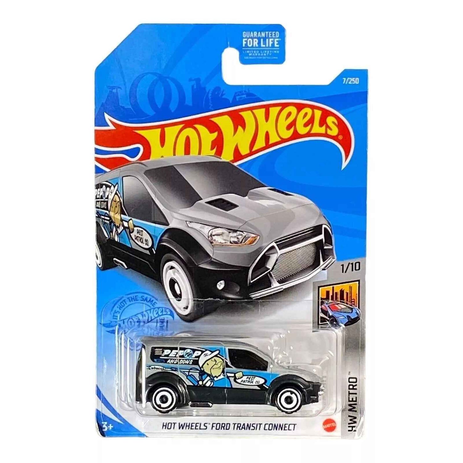 Hot Wheels Ford Transit Connect | Metro Series 1/10
