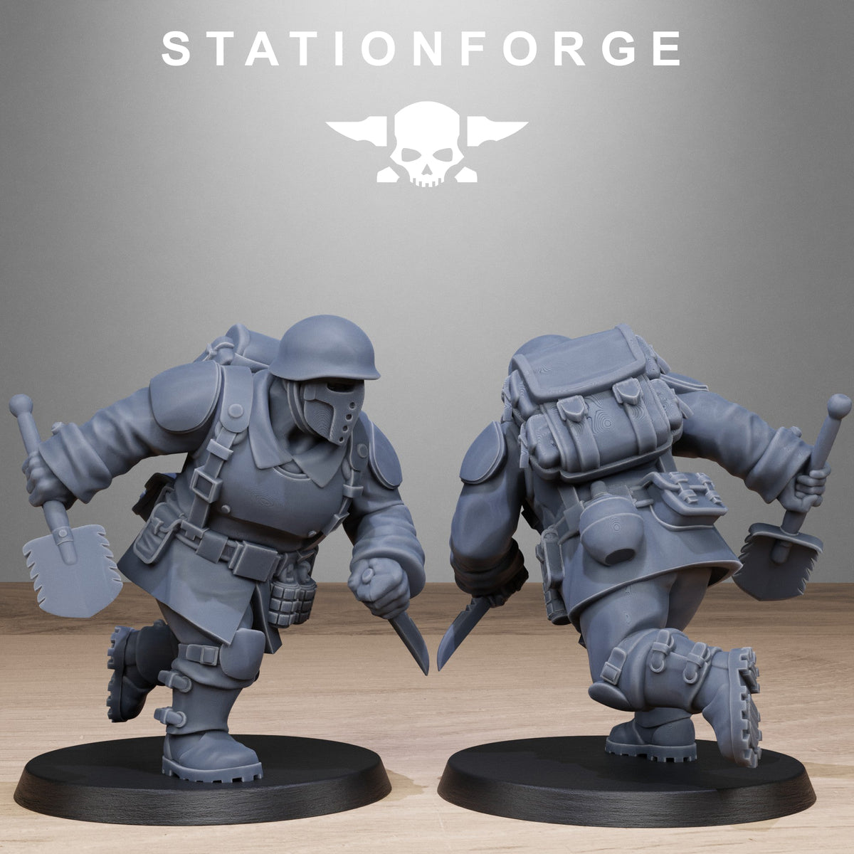 3D Printed FreeGuard Mutant Sisters x10 by StationForge Miniatures (Copy)