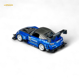 MicroTurbo Honda S2000 ENEOS #00 TOP FUEL - Candy Blue 1:64